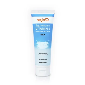 skinO Vitamin E Brightening Facewash (Milk) 110ml