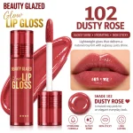 Beauty Glazed Glow Lip Gloss Dusty Rose 102