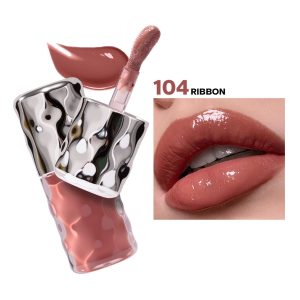 Beauty Glazed Volume Plumping Lip Gloss – 104 RIBBON