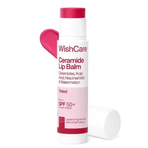 WishCare Ceramide Lip Balm Tinted With SPF 50 PA++++ 5g