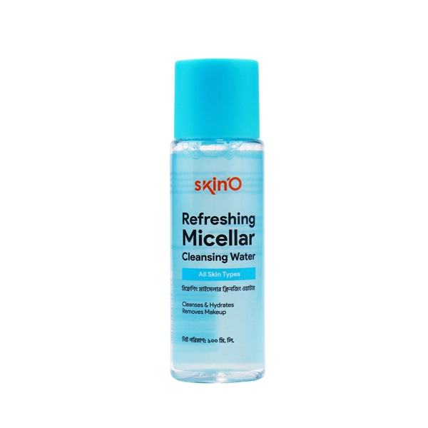 skinO Refreshing Micellar Cleansing Water 100ml skinO Refreshing Micellar Cleansing Water 100ml - Image 1